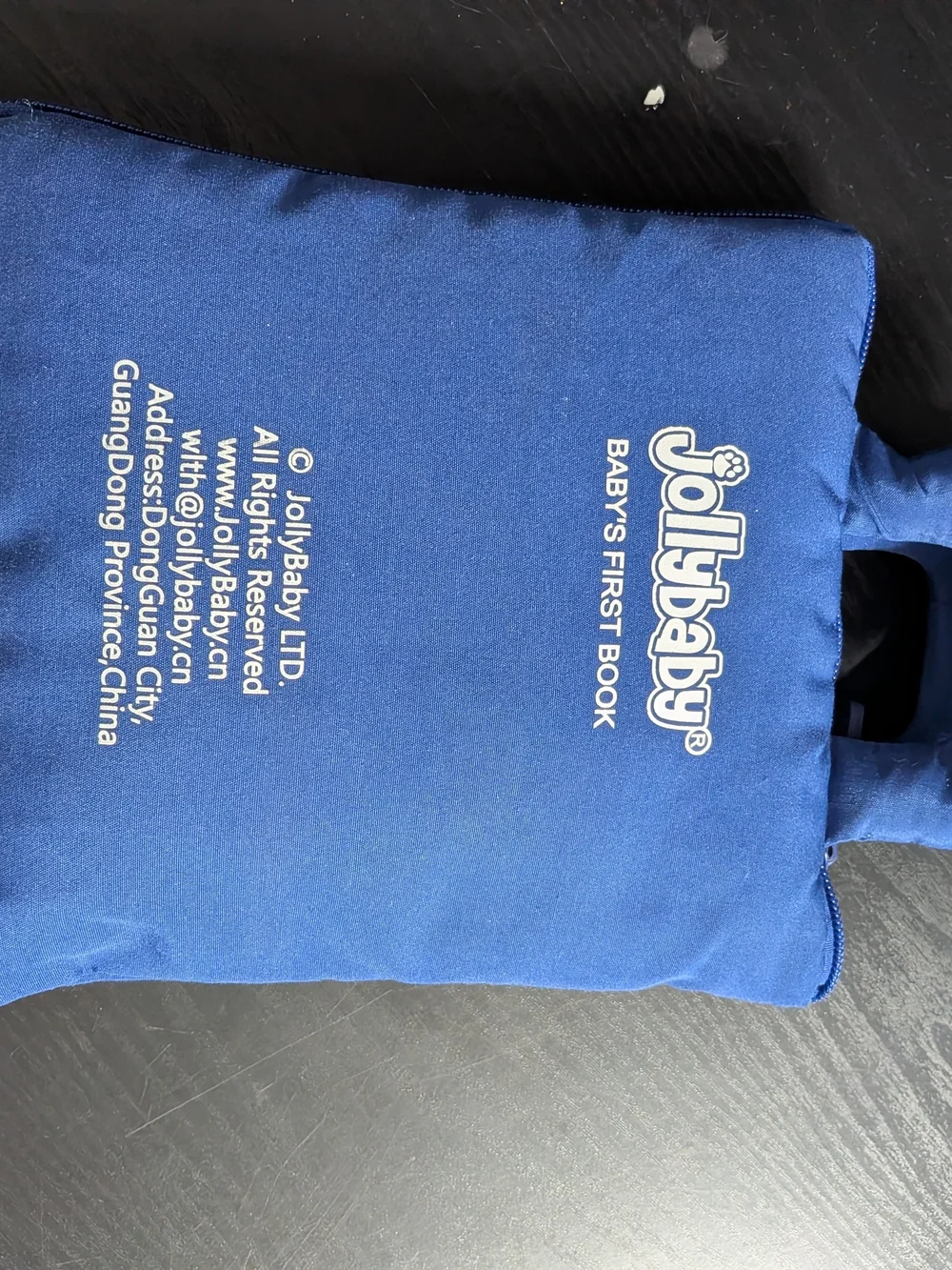 Blue 'My Quiet Book' Kids Soft Activity Bag